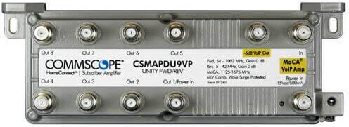 Commscope CSMAPDU9VPI DOCSIS 3.0/3.1 MoCA Signal amplifier